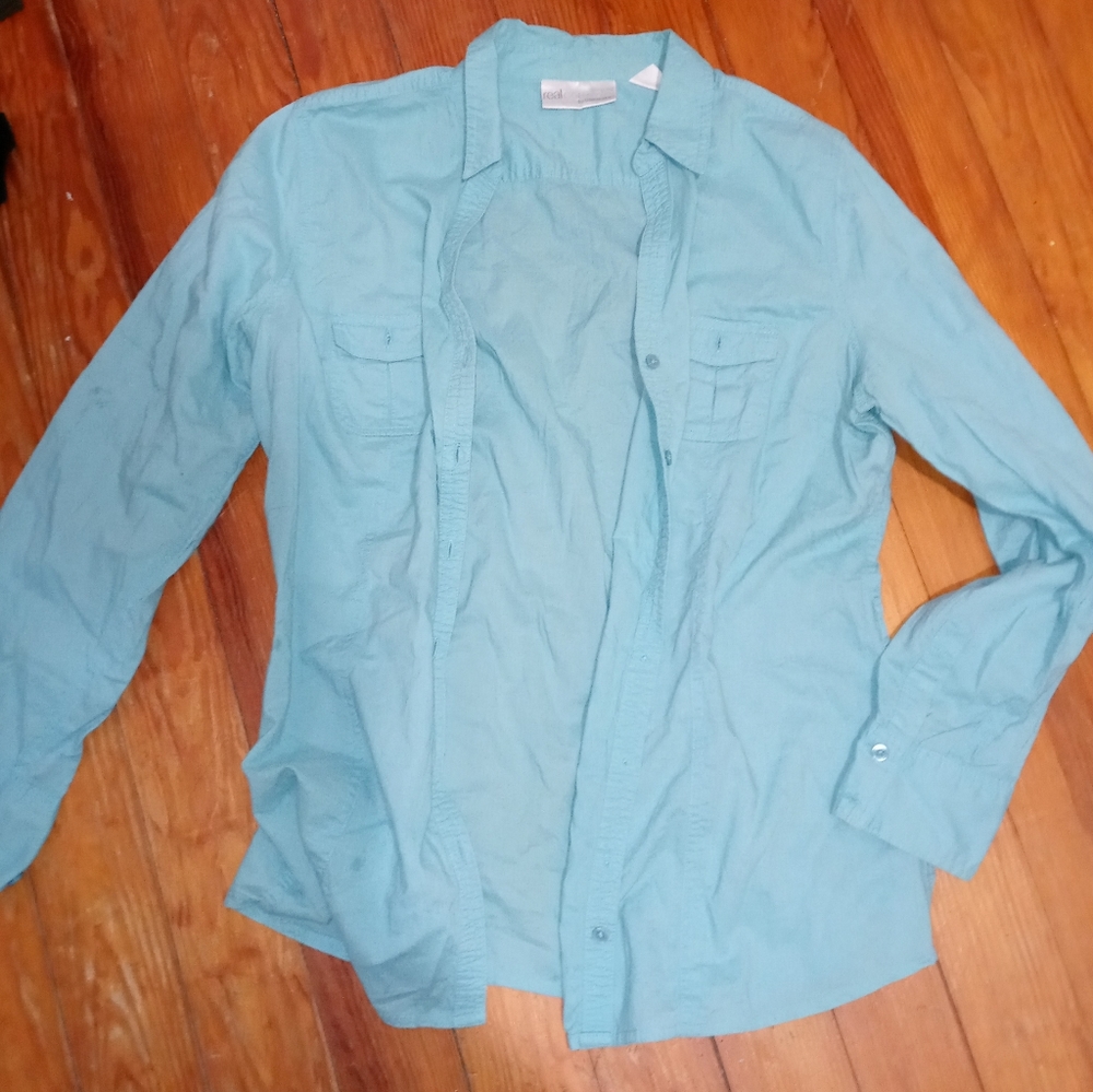 Chadwicks "Real Comfort" Button Down Top